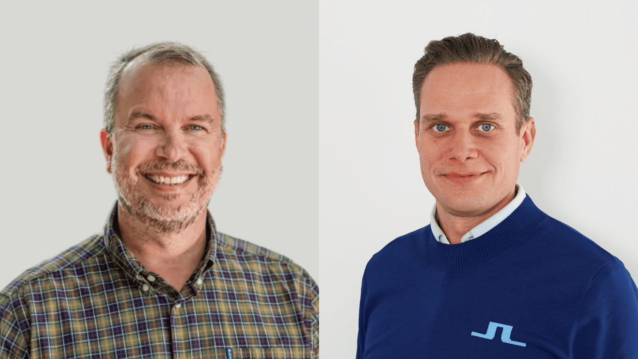 Andreas Wikman och Mikael Jernlöf är områdeschefer för  norra Sverige i ByggDialog
