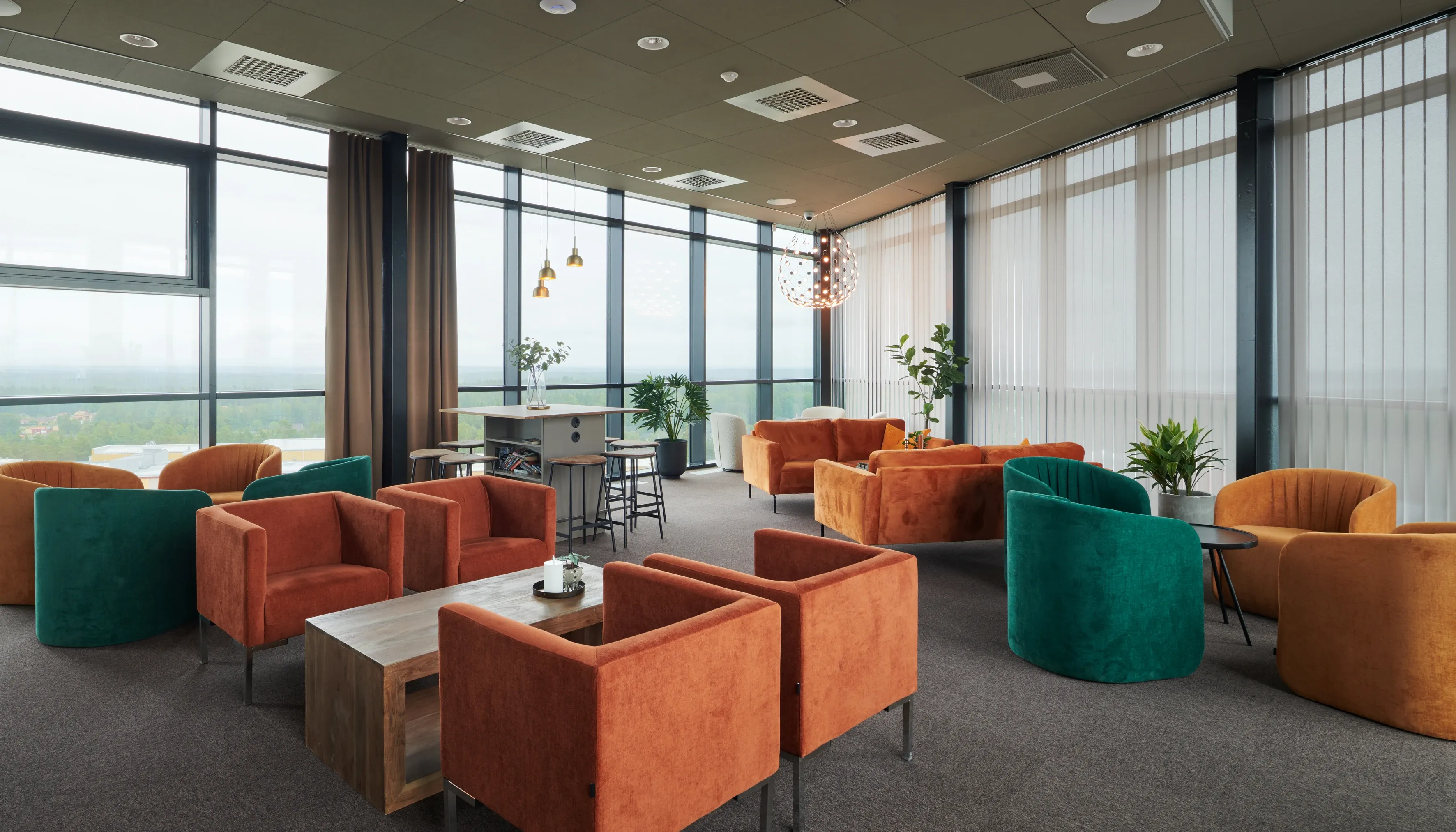Lounge i Lecab Plaza Studenbostäder