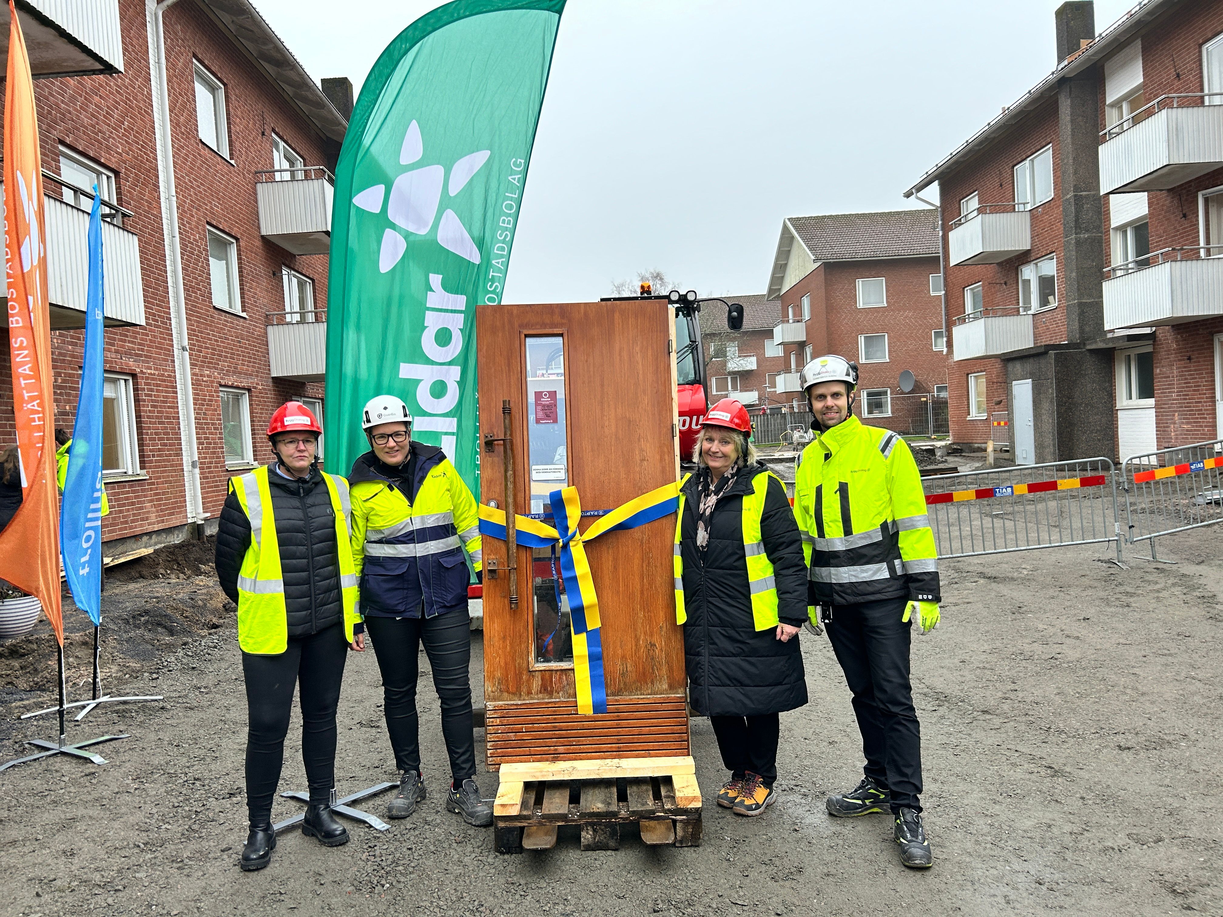 Representanter från Eida, Trollhättans stad och ByggDialog