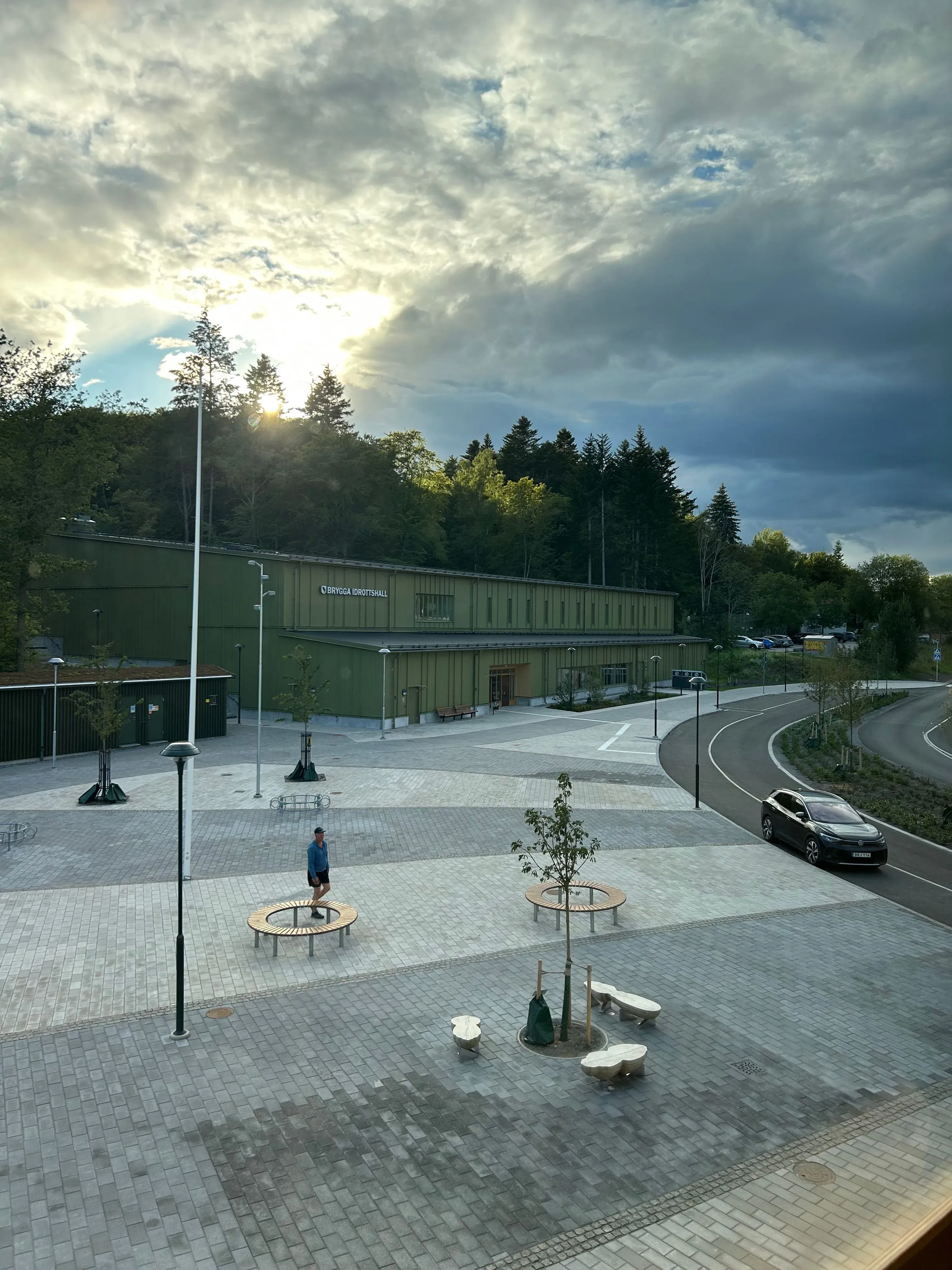 Ekebhovsskolans nya idrottshall