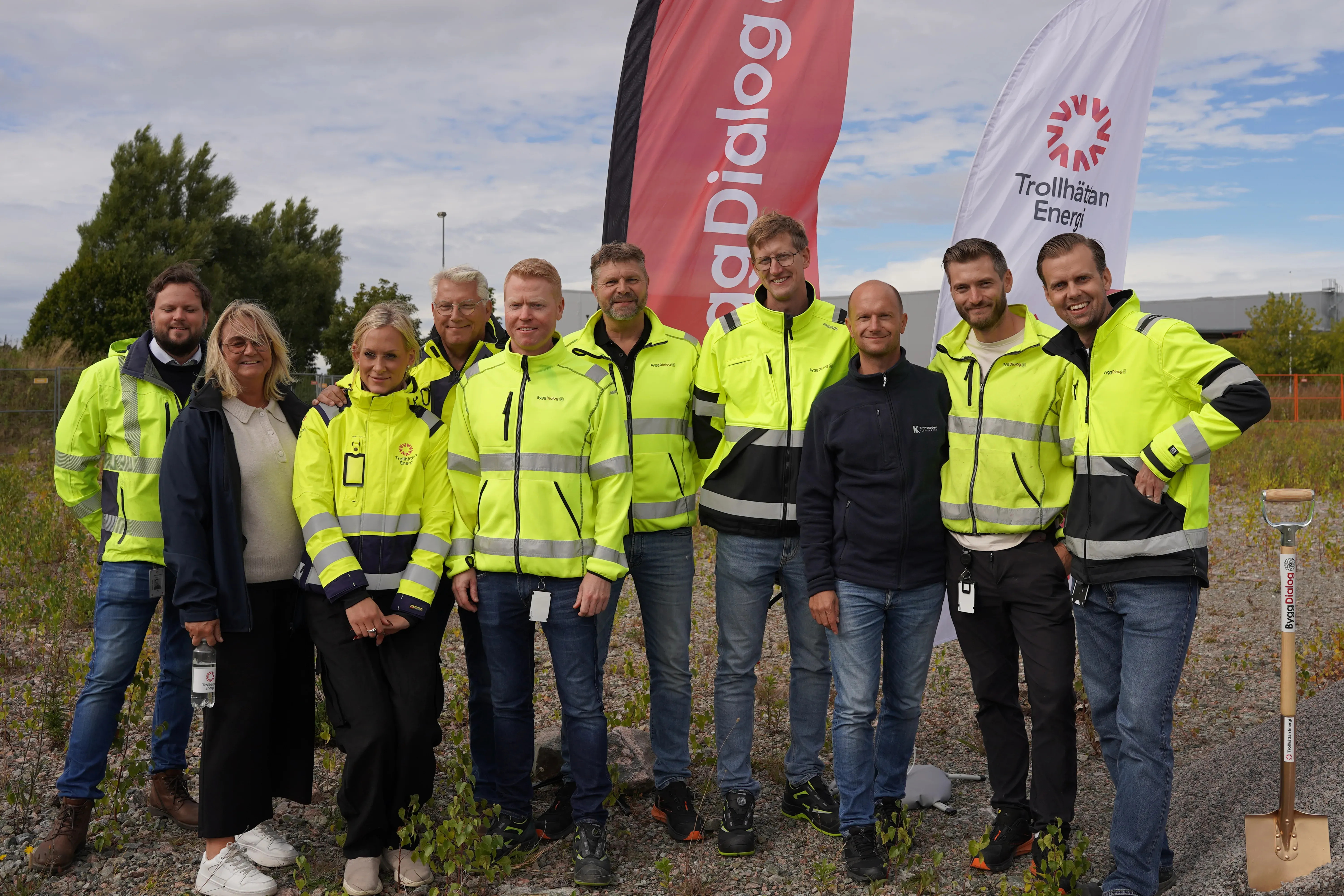 Projektgruppen för byggnationen av Trollhättans nya ÅVC