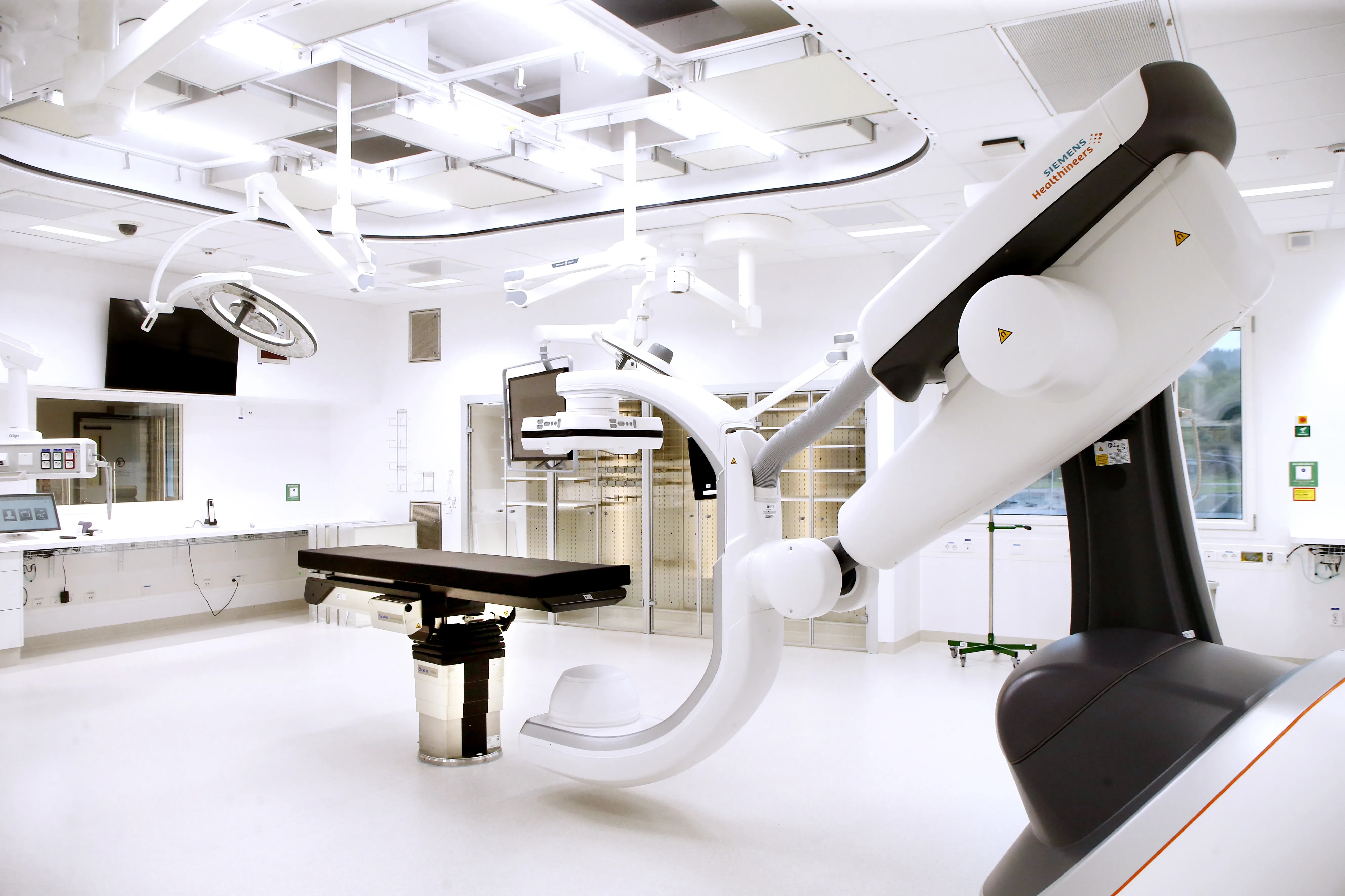 Operationsrobot da Vinci i AS-blocket byggt i partnering