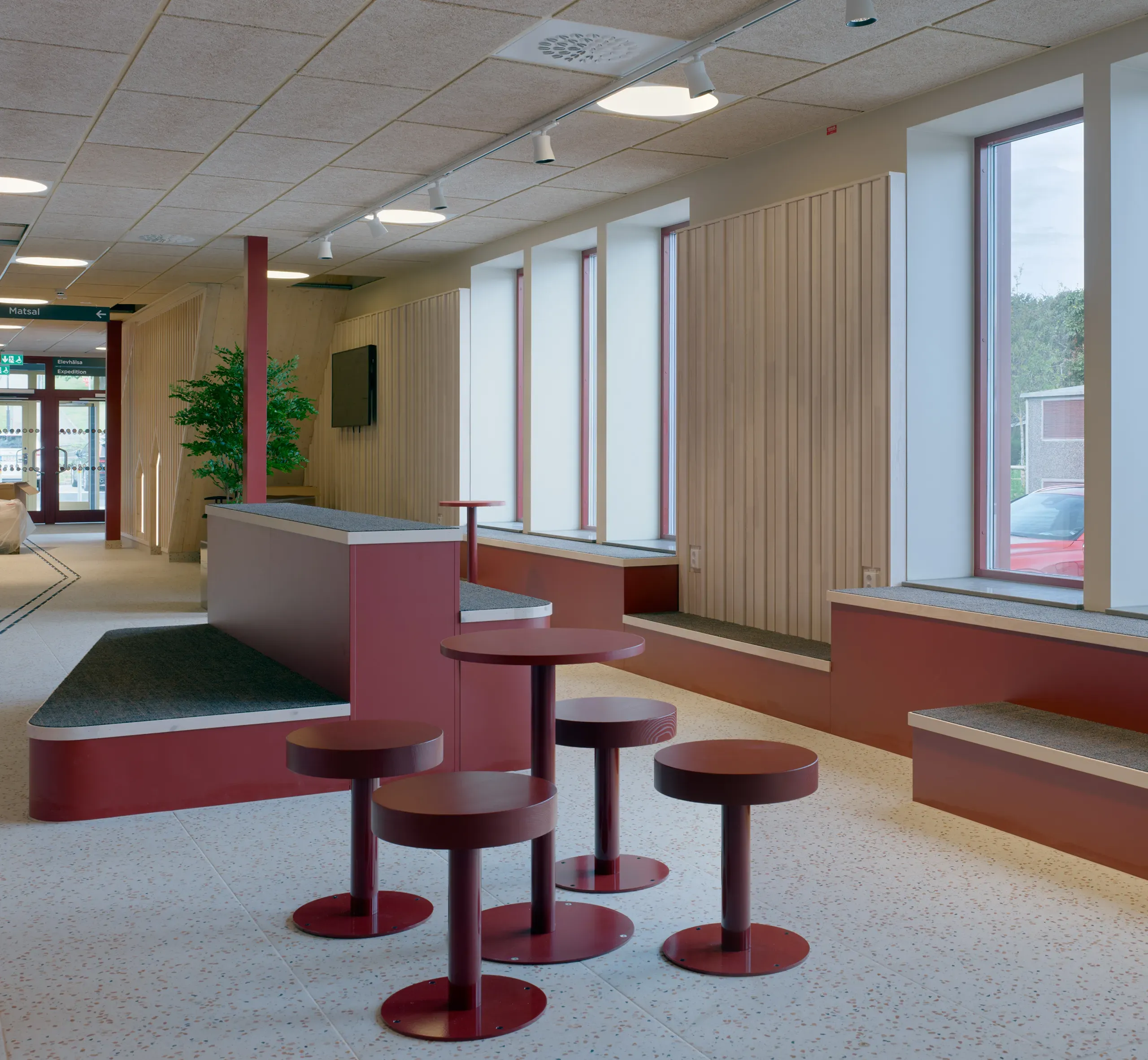 Allmänutrymme i Åkerredsskolan