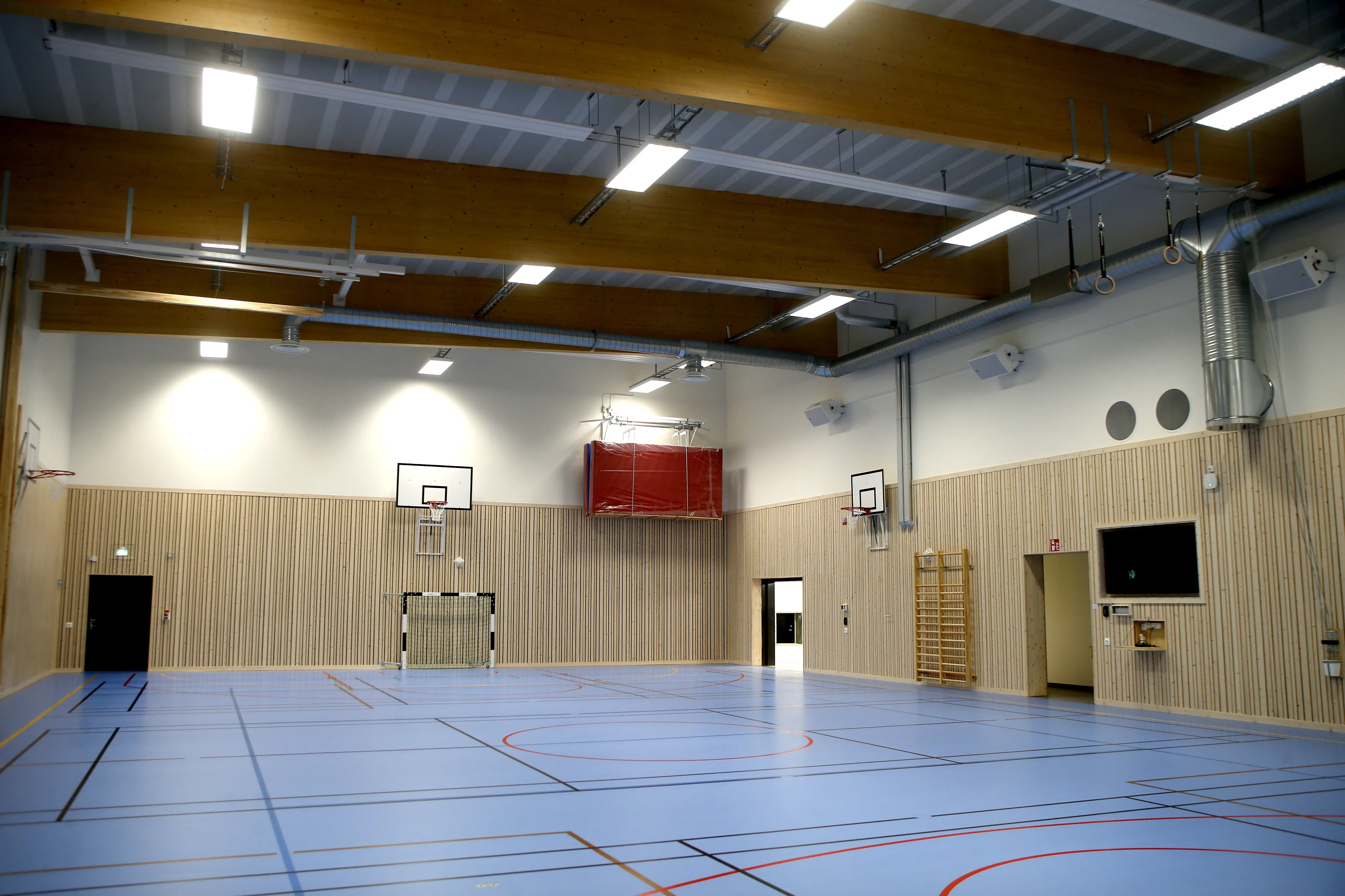Idrottshallen i Götetorps skola