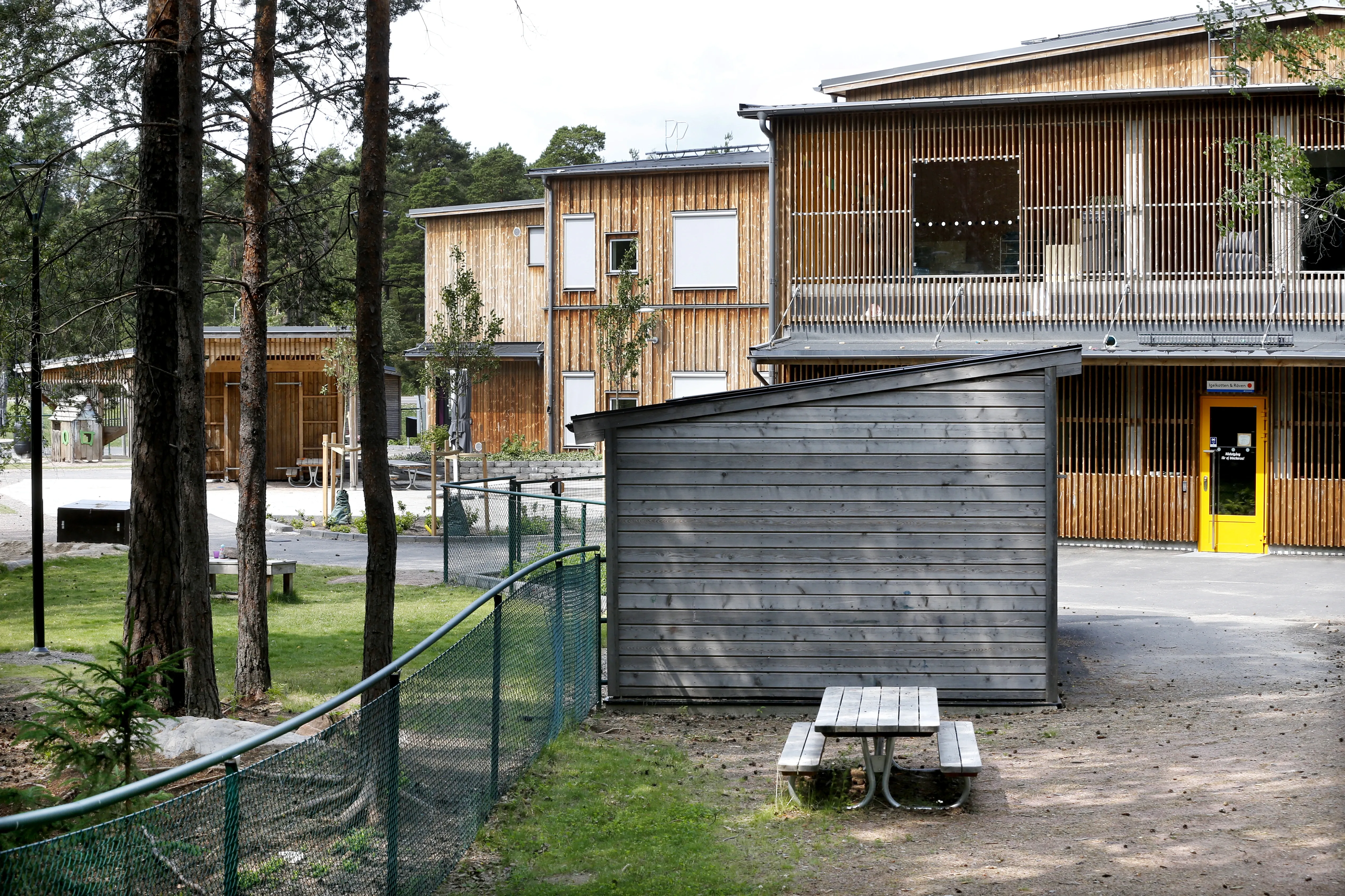Mörmoskogens förskola med sina tre flyglar