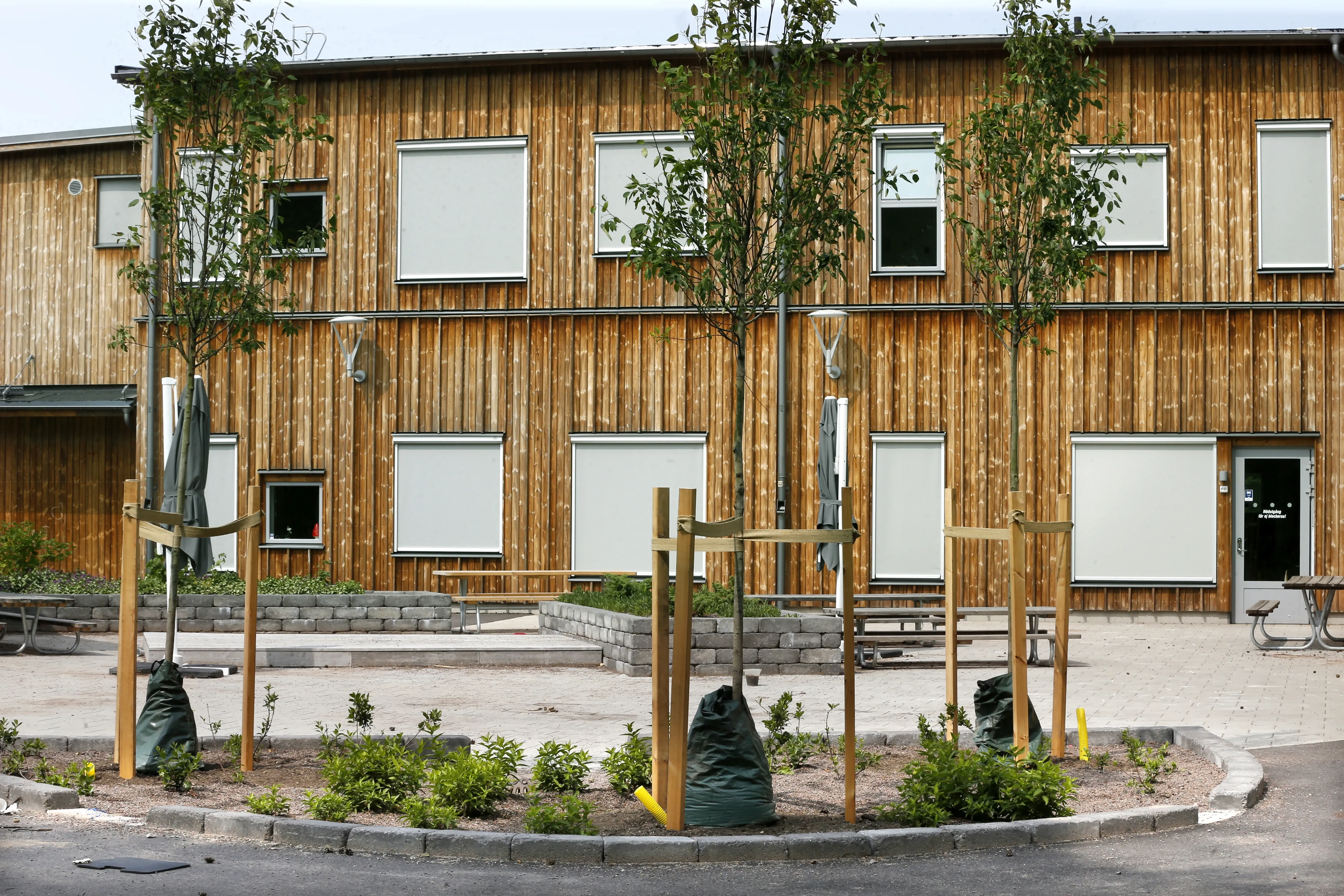Mörmoskogens förskola utemiljö