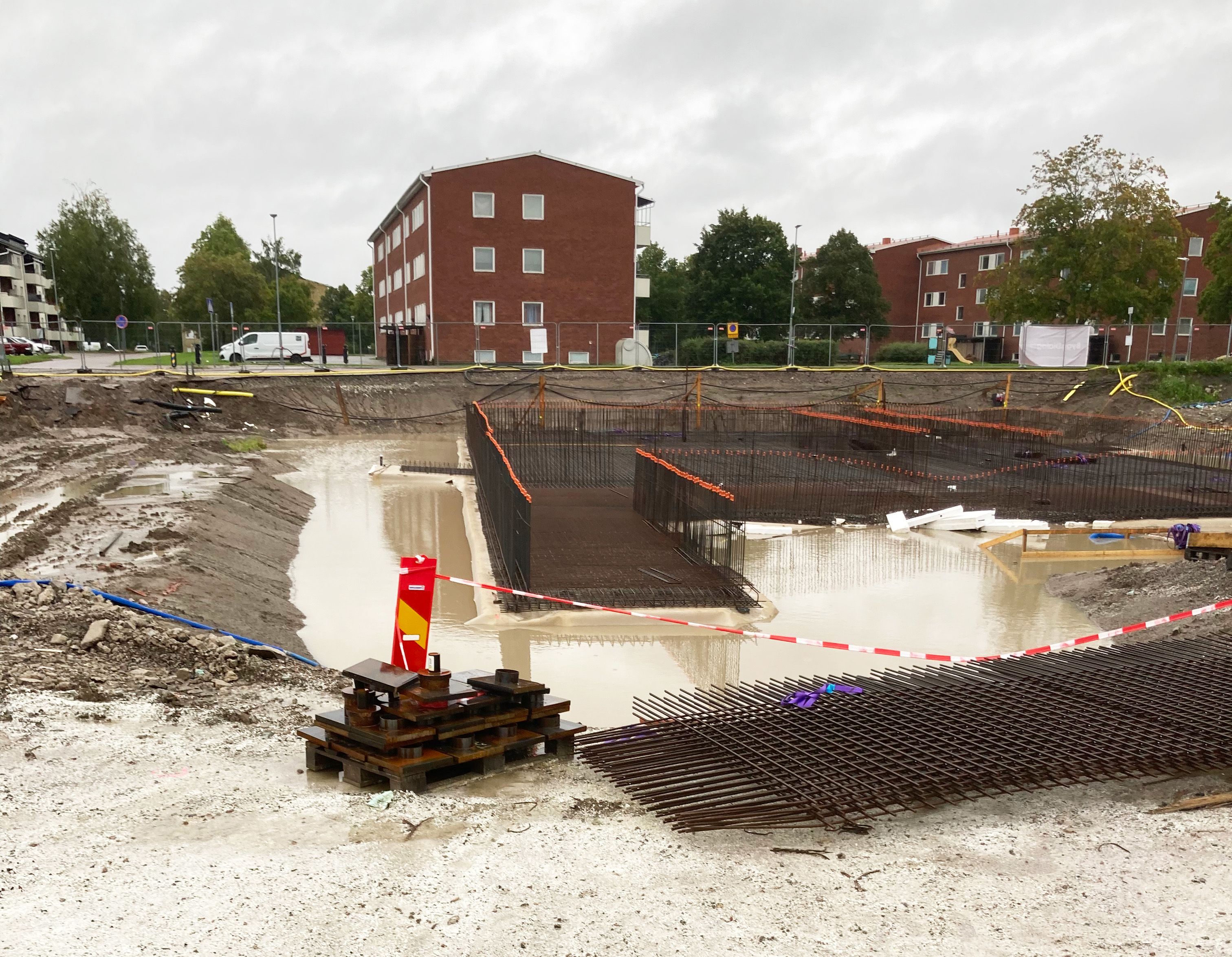 Översvämning Åkraskolan